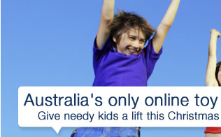 Give needy kids a lift this Christmas ... click on your charity below & donate a toy online!
